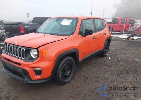 2020 Jeep Renegade Sport Fwd from USA, damaged, VIN ZACNJAAB9LPL19577